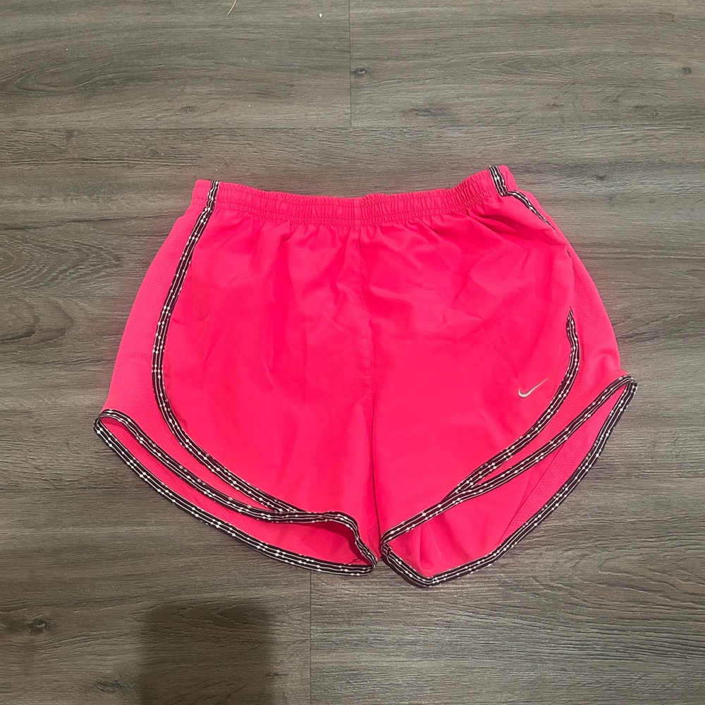 Nike Women's Bright Pink Athletic Shorts